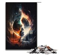 Jigsaw Puzzles 1000 Piece for Adults Geometric Landscapes Puzzle Hands on Game Unique Home Decor And Gifts 1000 PCS(38x26cm)