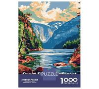 Jigsaw Puzzles 1000 Piece for Adults Great Bear Rainforest Canada Landscape Jigsaw for Adults Family Game Wall Decoration Challenging To Complete 52x38cm/1000pcs
