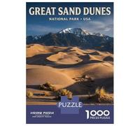 Jigsaw Puzzles 1000 Piece for Adults Great Sand Dunes National Park Jigsaw for Adults Family Game Wall Decoration Challenging To Complete 52x38cm/1000pcs