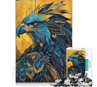 Jigsaw Puzzles 1000 Piece for Adults Iconic Eagle, Educational Game, Home Art Decor, Artists Collection, Fine Art (50x75cm)