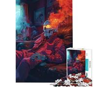 Jigsaw Puzzles 1000 Piece for Adults Infernal Repose Hands-on Game for Educational Game Challenge Toy Great Gifts And Toys For Family Fun (Size 38x52cm)