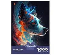 Jigsaw Puzzles 1000 Piece for Adults Jack Russell Terrier Dog Adult Puzzles Relaxing Games Analysis And Logic Great Gift for Gaming 52x38cm/1000pcs