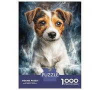 Jigsaw Puzzles 1000 Piece for Adults Jack Russell Terrier Portrait Jigsaw for Adults Toy Wall Decor Home Decoration Challenging To Complete 52x38cm/1000pcs