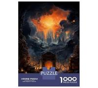Jigsaw Puzzles 1000 Piece for Adults Knowledge Is Power Puzzle for Adults Family Games Enhance Memory Educational Challenge 52x38cm/1000pcs