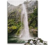 Jigsaw Puzzles 1000 Piece for Adults Milford Sound Neuseeland Difficult Hard Brain Teaser Game Gift For Birthdays 38x26cm