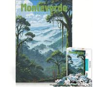 Jigsaw Puzzles 1000 Piece for Adults Monteverde Cloud Forest, Brain Teaser Game, Stress Reliever, Every Piece Is Unique 50x75cm