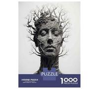 Jigsaw Puzzles 1000 Piece for Adults Nature's Embrace Tree Sculpture Art Jigsaw for Adults Family Games But Fun And Humorous Birthday Present, Gifts, 52x38cm/1000pcs