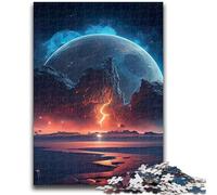 Jigsaw Puzzles 1000 Piece for Adults Nebulae Reverie Tough Challenge with Matching Poster And Trivia Sheet 50x75cm