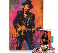 Jigsaw Puzzles 1000 Piece for Adults Nils Lofgren Abstract Art Practical Game For Family Fun Unique Gifts for Birthday And Christmas 38x52cm