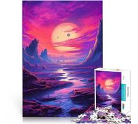 Jigsaw Puzzles 1000 Piece for Adults Outer Space Spielzeug-Intellektuelles Spiel Wunschliste mit dem Weihnachtsmann38x26cm