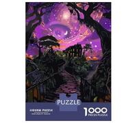 Jigsaw Puzzles 1000 Piece for Adults Purple Nature Jigsaw for Adults Hands-on Game Wall Decoration Great Gift for Gaming 70x50cm/1000pcs