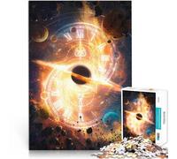 Jigsaw Puzzles 1000 Piece for Adults Relativity Made of cardboard for and 14 years and over unique challenge game Offered as gifts for the whole family。size：38x52cm/14.96x20.47inch