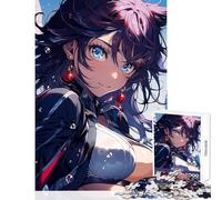 Jigsaw Puzzles 1000 Piece for Adults Skyscraper Blues Educational Toy Gift Birthday Relax Games Artists' Collection, Fine Arts Size 50x75cm