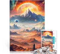 Jigsaw Puzzles 1000 Piece for Adults Solar Colossus Anspruchsvolles Spiel und Familienspaß Geschenk zum Geburtstag75x50cm