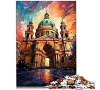 Jigsaw Puzzles 1000 Piece for Adults St. Stephen s Basilica Jigsaw for Gifts 26x38cm Unique Home Decor and Gifts for teenager 14+