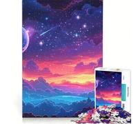 Jigsaw Puzzles 1000 Piece for Adults Stellar Night, Fun Games, Analysis And Logic, Suitable for Desktop Decoration 38x52cm