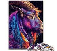 Jigsaw Puzzles 1000 Piece for Adults The Careful Capricorn Difficult Hard Brain Teaser Game Gift For Birthdays 38x26cm