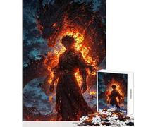 Jigsaw Puzzles 1000 Piece for Adults The Dragonlords Ascendancy Practical Game Improve Memory Anti-Stress Toys Parent-child Interaction (26X38cm)