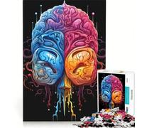 Jigsaw Puzzles 1000 Piece for Adults The Human Brain Educational Toy Improve Memory Unique Birthday And Xmas Gifts 38x52cm