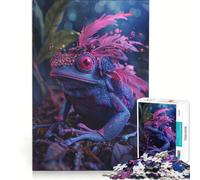 Jigsaw Puzzles 1000 Piece for Adults The Poison Dart Frog Educational Toy Improve Memory Unique Birthday And Xmas Gifts 38x26cm