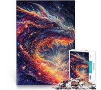 Jigsaw Puzzles 1000 Piece for Adults The Rainbow Dragon 2 Herausfordernd Schwierig Die Liebe zwischen Paaren stärken75x50cm
