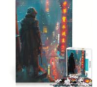 Jigsaw Puzzles 1000 Piece for Adults The Rooftop Reaper Brain Teaser Game Pattern Assembly Improving Love between Couples 38x26cm