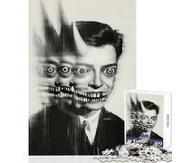 Jigsaw Puzzles 1000 Piece for Adults The Watcheful Devil Jigsaw Puzzles for Adults Family Activities Every Piece Is Unique - Beautiful Design Game (38x26cm)