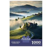 Jigsaw Puzzles 1000 Piece for Adults Tuscany Landscape Poster Adult Jigsaw Hands-on Game Wall Decoration Gifts for Friends And Family 70x50cm/1000pcs