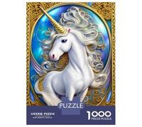 Jigsaw Puzzles 1000 Piece for Adults Unicorn Fantasy Art Print-1 Adult Jigsaw Hands-on Game Wall Decoration Gifts for Friends And Family 38x26cm/1000pcs