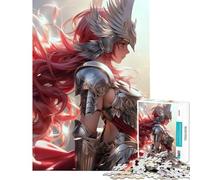 Jigsaw Puzzles 1000 Piece for Adults Valkyrie Angel Warrior Help The Brain Exercise Improve Memory Educational Game for Age 14+ Game (38x52cm)