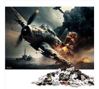 Jigsaw Puzzles 1000 Piece for Adults War_plane_ Chunky Puzzle Premium Cardboard for Adults Kids Age 12+ Puzzle Hands-on Game-Family Decoration 1000pcs（26x38cm）