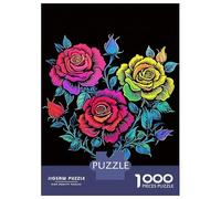 Jigsaw Puzzles 1000 Piece for Adults Wild Flowers Jigsaw for Adults Toy Wall Decor Home Decoration Challenging To Complete 52x38cm/1000pcs