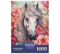 Jigsaw Puzzles 1000 Piece for Adults Wild Horse Hues Adult Puzzles Relaxing Games Analysis And Logic Great Gift for Gaming 70x50cm/1000pcs