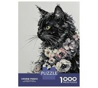 Jigsaw Puzzles 1000 Piece for Adults Wolf Moon Dandelions Adult Puzzles Anti-Stress Toys Home Decoration Gifts for Friends And Family 52x38cm/1000pcs