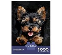 Jigsaw Puzzles 1000 Piece for Adults Yorkshire Terrier Jigsaws for Adults Hands-on Game But Fun And Humorous Educational Challenge 70x50cm/1000pcs