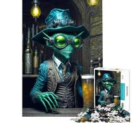 Jigsaw Puzzles 1000 Piece for Teenagers Ales from Another World Fun at Home Activities, Hand Speed Race Hands-on Game for Age 14+ Game (50x75cm)