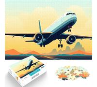 Jigsaw Puzzles 1000 Piece for teenagers An airplane Anspruchsvoll, aber lustig und humorvoll Ein Kunstwerk75x50cm