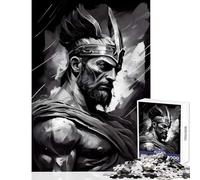 Jigsaw Puzzles 1000 Piece for Teenagers Ancient Leader Anti-Stress Toys Gifts Ideas Practical Game Every Piece Is Unique - Size 50x75cm