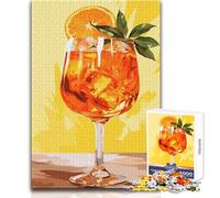 Jigsaw Puzzles 1000 Piece for Teenagers Aperol Spritz Beautiful Design Game Improve Memory Birthday Gift Size 50x75cm