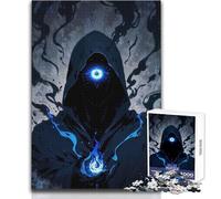 Jigsaw Puzzles 1000 Piece for Teenagers Azure Seer︰ Watcher Beyond The Veil Toy Intellectual Game Staycation Kill Time Secret Santa Gifts Size 38x52cm