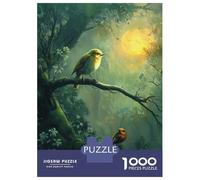 Jigsaw Puzzles 1000 Piece for Teenagers Birds in A Misty Forest Puzzle for Adults Toy Wall Decor Difficult Challenge Challenging To Complete 38x26cm/1000pcs
