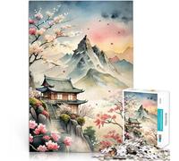 Jigsaw Puzzles 1000 Piece for teenagers Chinas Classical Paintings DIY-Spielzeug Tolles Geschenk für Spiele52x38cm