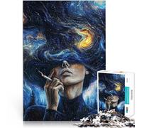 Jigsaw Puzzles 1000 Piece for teenagers Cosmic Reflections Staycation: Zeit totschlagen Geschenkideen75x50cm