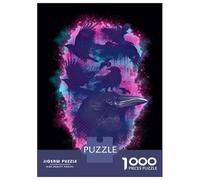 Jigsaw Puzzles 1000 Piece for Teenagers Crows Ravens Wall Art Print Adult Puzzles Relax Games But Fun And Humorous Challenging To Complete 38x26cm/1000pcs