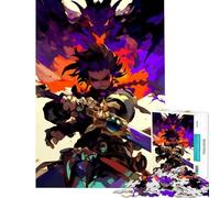 Jigsaw Puzzles 1000 Piece for Teenagers Demon Slayer Difficult And Challenge Home Decoration Relaxing Games for And 14 Years And over (38X52CM)