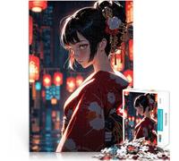 Jigsaw Puzzles 1000 Piece for teenagers Enigmatic Grace Denksportaufgabe für Jedes Stück ist einzigartig Anspruchsvolles Familienspiel52x38cm