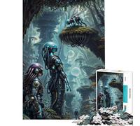 Jigsaw Puzzles 1000 Piece for Teenagers Extraterrestrial Splendor Fun Activities at Home Learning Educational Fun Games Suitable for Ages 14 And Up (38x26cm)