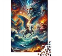 Jigsaw Puzzles 1000 Piece for Teenagers Fantasy Artwork Mythical Creatures Puzzles for Adults Fun Games Analysis And Logic Educational Challenge 38x26cm/1000pcs