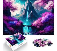 Jigsaw Puzzles 1000 Piece for teenagers Fantasy landscapes Intellektuelles Spiel Künstlersammlung, Bildende Kunst38x26cm