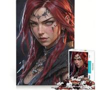 Jigsaw Puzzles 1000 Piece for Teenagers Female Anime Character, Fun Games, Challenging To Complete, Deal As Gifts for The Whole Family 50x75cm